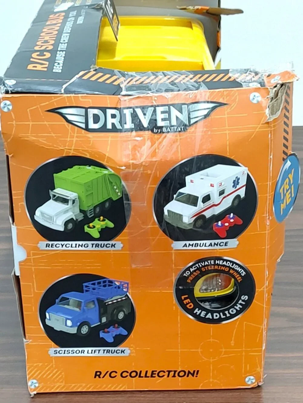 LPN - DRIVEN by Battat RC School Bus: Remote Control Vehicle Toy